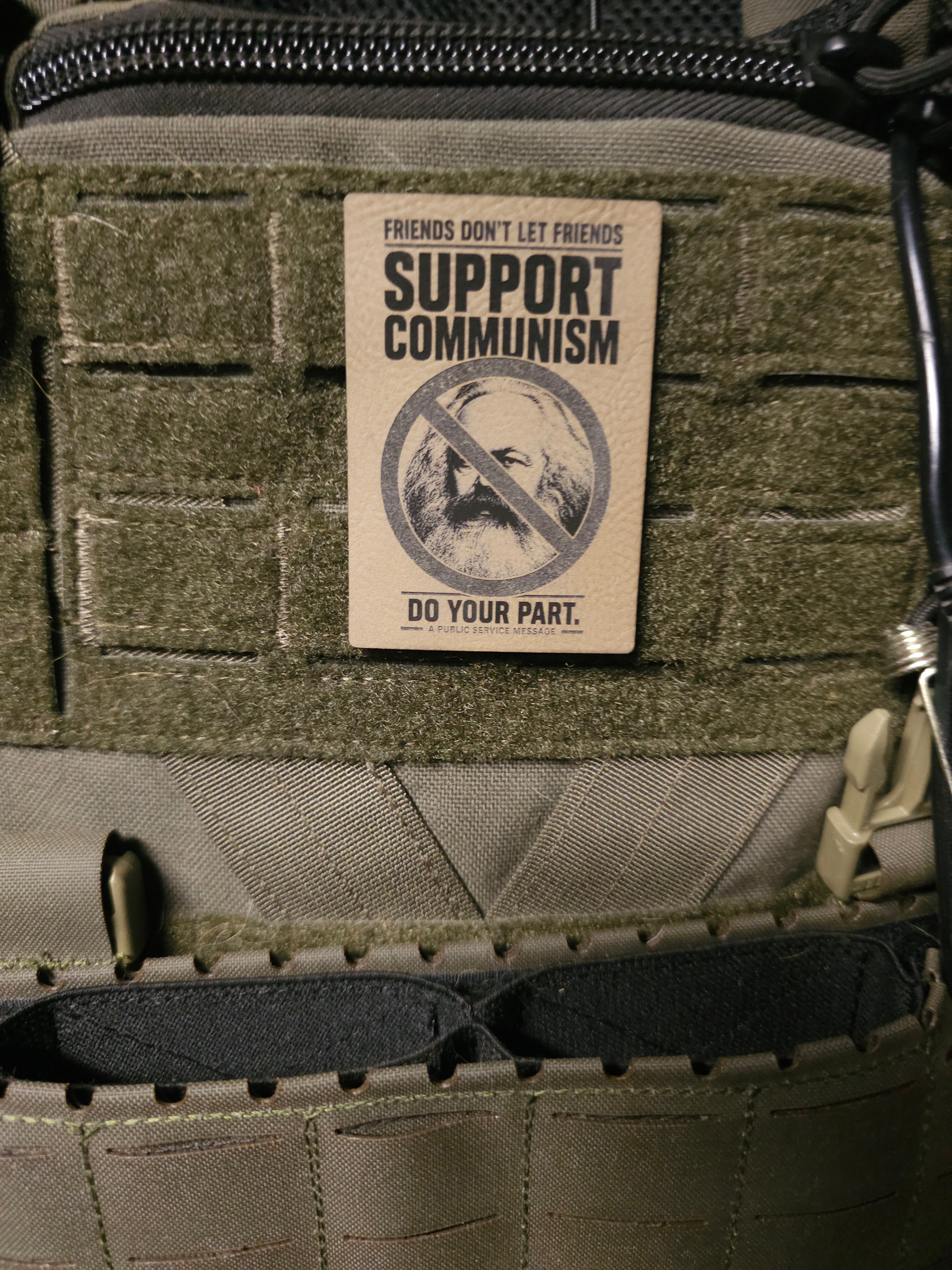 Friends Don’t Let Friends Support Communism Morale Patch