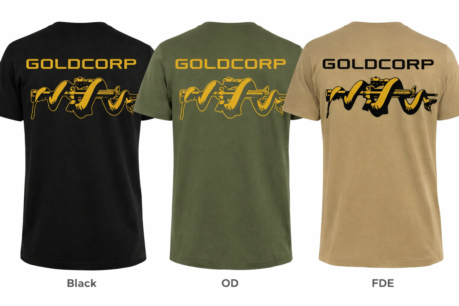 GoldCorp Rifle Shirt/Hoodie