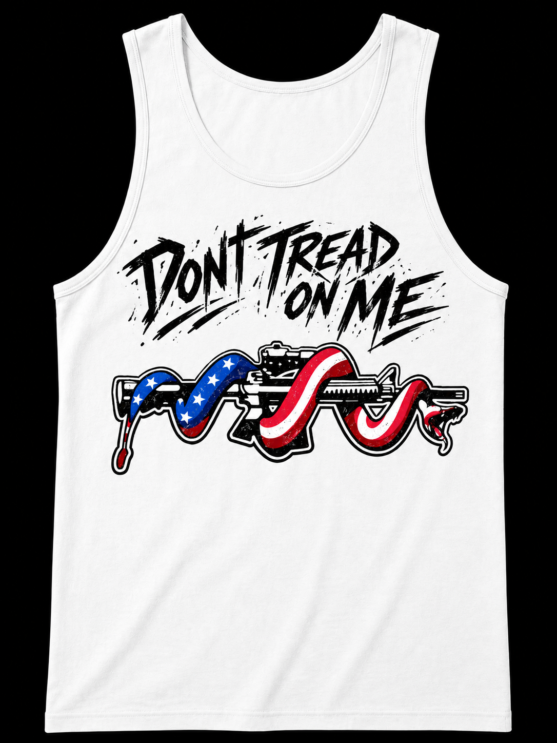 Join or Die / Don't Tread On Me Patriotic Rifle