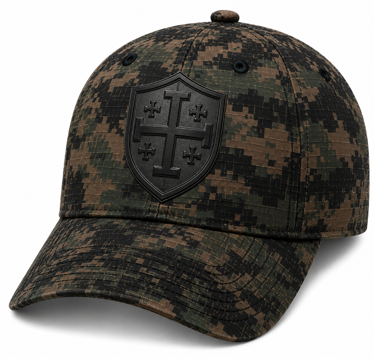 Crusader Cross Camo Hat