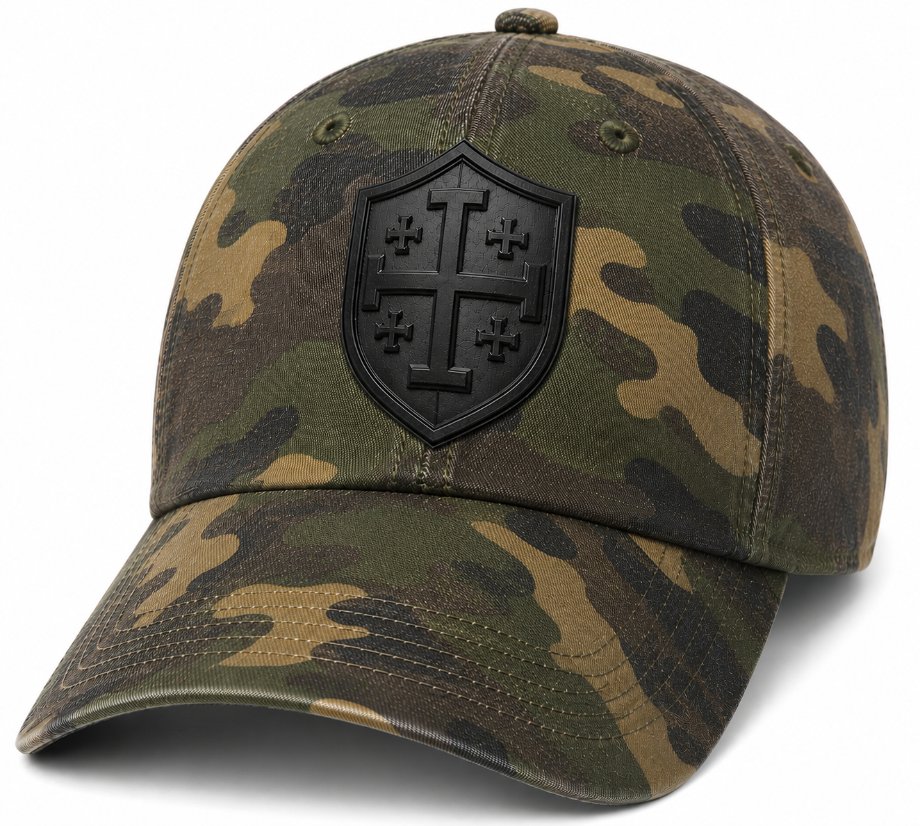 Crusader Cross Camo Hat