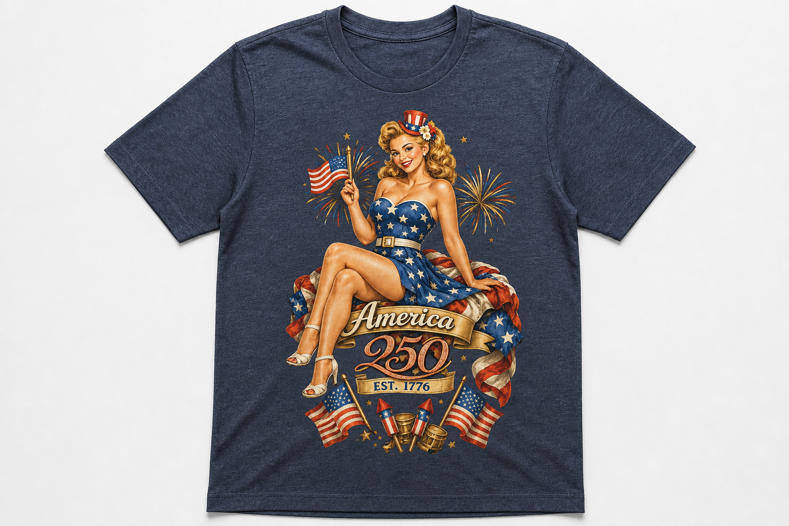 Liberty Belle Pinup
