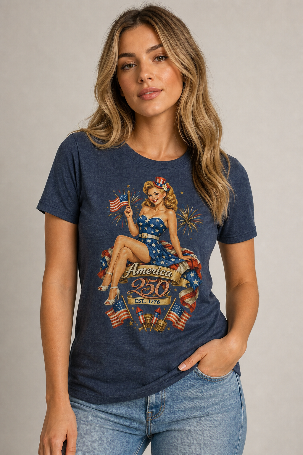 Liberty Belle Pinup