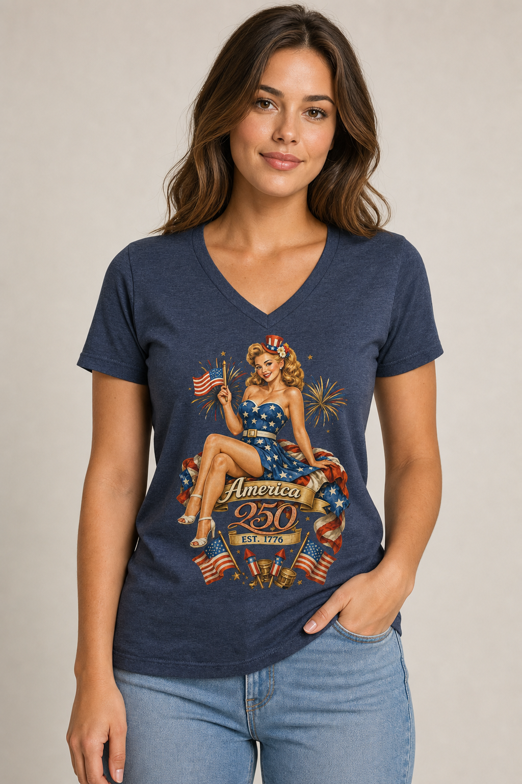 Liberty Belle Pinup