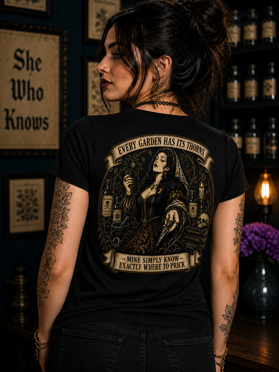 Dr. Corvus and Lady Belladonna T-Shirts