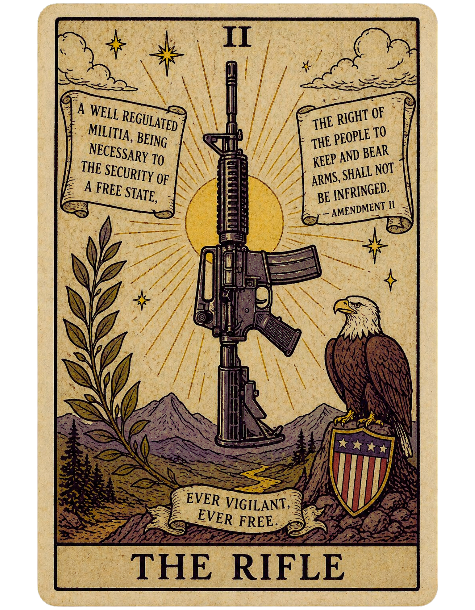 The Rifle: Tarot Shirt