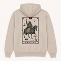 Black Horse of the Apocalypse — Famine Hoodie back view