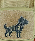 Kahfir Dog tactical canine morale patch with night optics