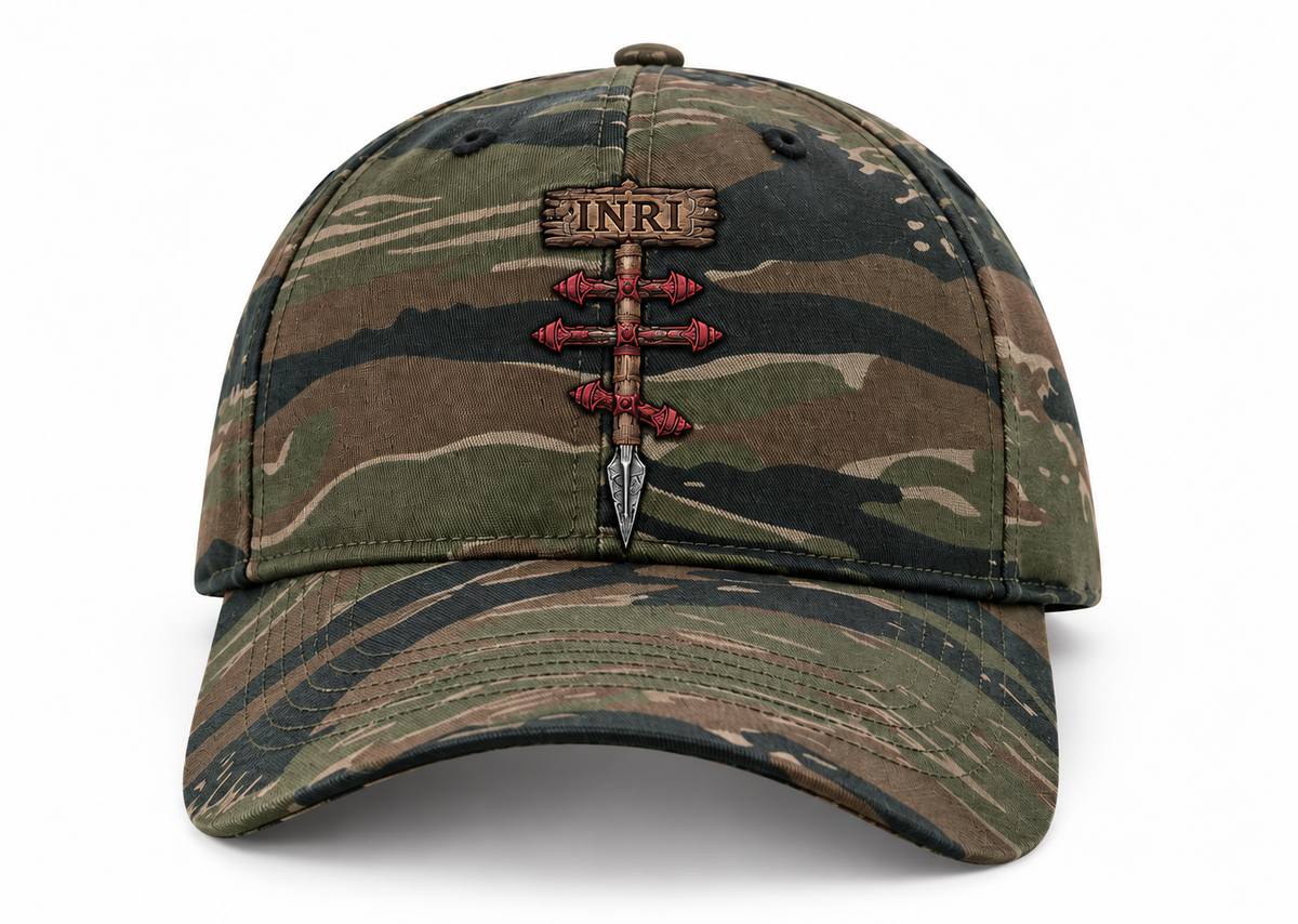 The Holy Lance Tiger Stripe Ball Cap