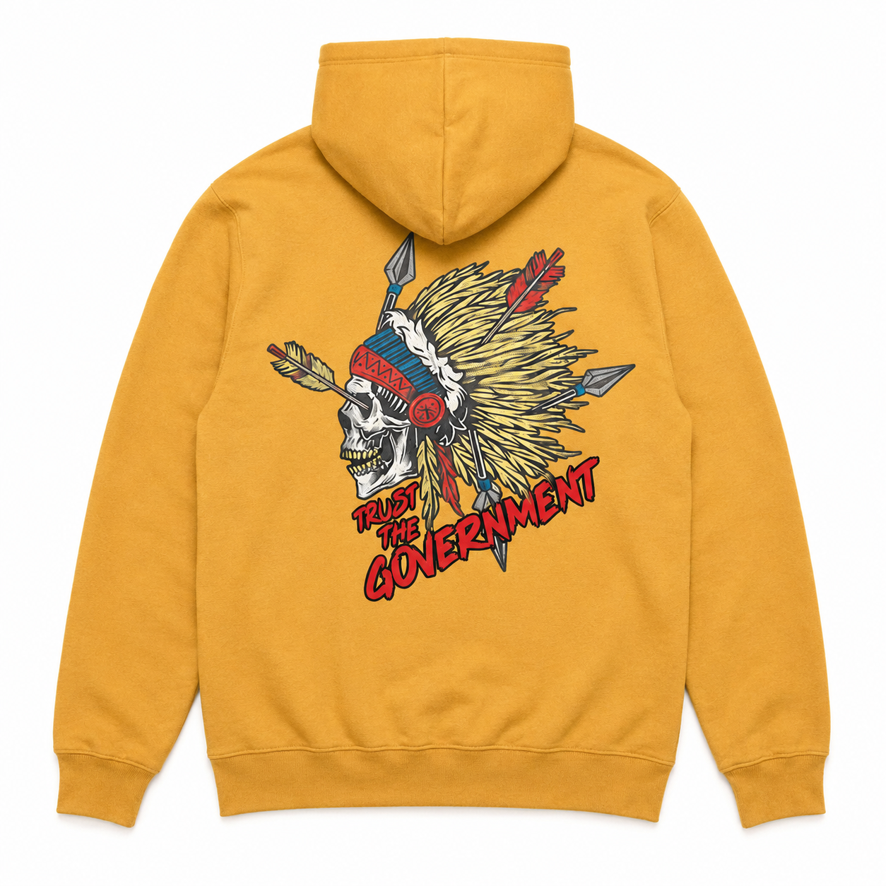 Trust the Government Hoodie back view